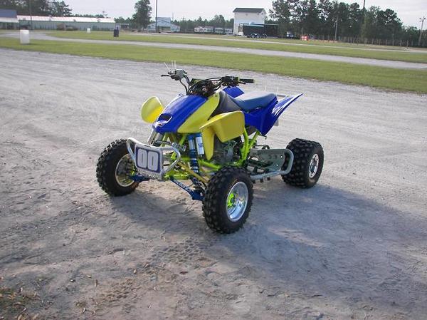 Honda trx450r custom plastics #3